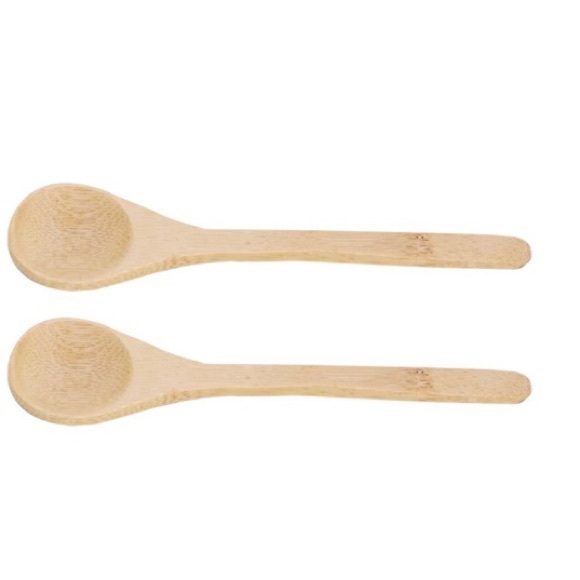 RAE DUNN ARTISAN GUAC and SALSA SET WITH 2 BAMBOO SPOONS - Picture 6 of 14